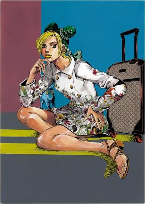 manga gucci|jojo collab gucci.